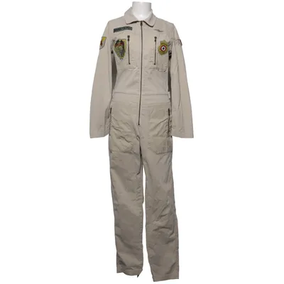 Buksedragt (Beige) fra Aeronautica Militare Bomuld, Elastan