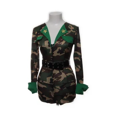 Maskeradkläder (Grön, Brun, Svart)