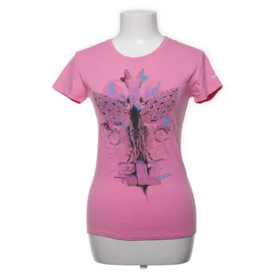 T-shirt (Pink, Flerfarvet) fra Nike Running Bomuld, Polyester