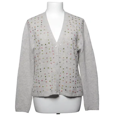 Cardigan (Grijs, Meerkleurig) van Allude Kasjmier