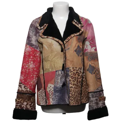 Shearling jacket (Multicolored) from Kriss Sweden Acrylic, Polyester