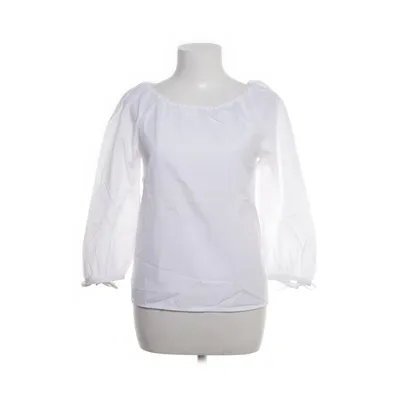 Bluse (Hvid) fra GANT Bomuld, Lyocell