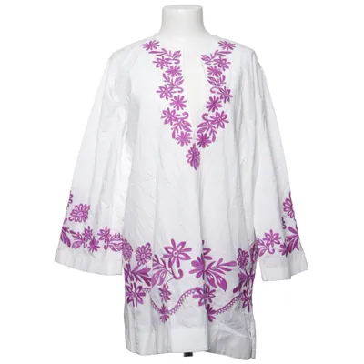 Kjole (Hvid, Lilla) fra Maje Bomuld, Polyester