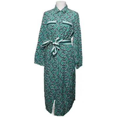 Robe chemise (Vert, Noir, Blanc) de Rick Cardona Viscose