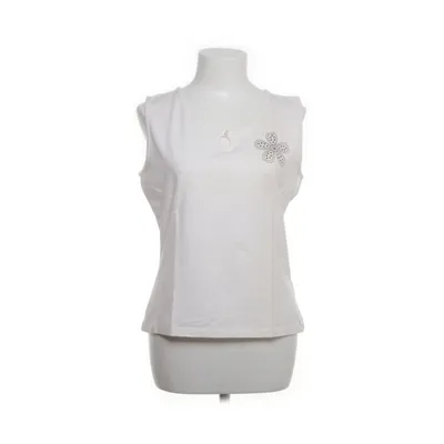 Tank Top (White) from Cecilia Classics Cotton, Elastane