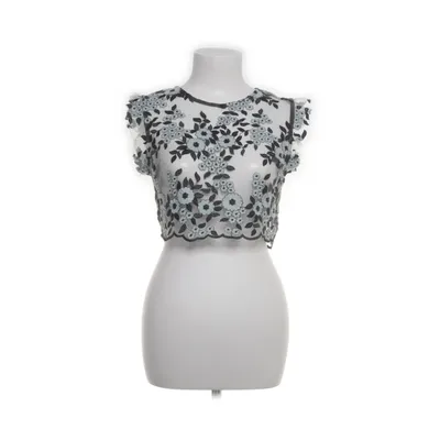 Crop top (Blauw, Meerkleurig) van Lucy Wang Polyester