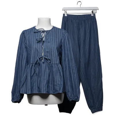 Set (Blauw) van Pieces Katoen