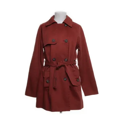 Trenchcoat (Rood) van Promod Polyester, Katoen