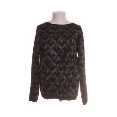 Tröja (Svart, Silverfärgad) från Design by kappAhl Bomull, Metallfiber, Polyester