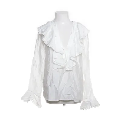Blouse (White) from H&M Viscose, Polyester