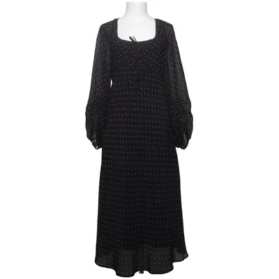 Maxikjole (Sort, Pink, Hvid) fra Alexachung Polyester