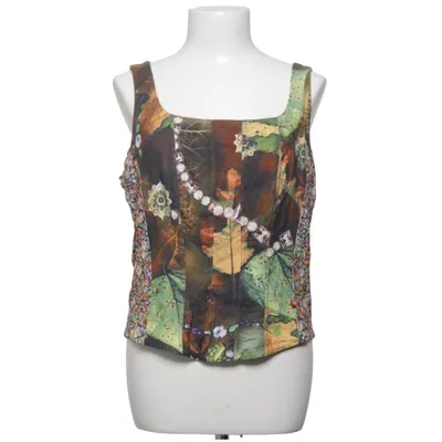 Tanktop (Groen, Meerkleurig) van Eva Elastaan, Viscose
