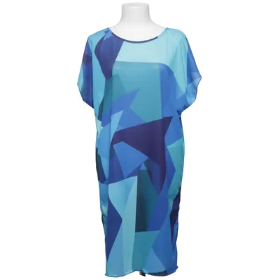 Jurk (Blauw, Meerkleurig) van Sunflair Polyester