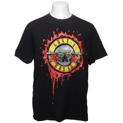 T-shirt (Schwarz, Mehrfarbig) von Guns n' Roses Baumwolle