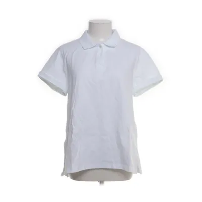 Pikétröja (Vit) från Lands' End Bomull, Elastan