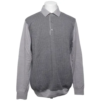 Pull-over (Gris) de Canali Cachemire, Coton, Laine