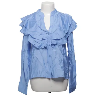 Blouse (Blauw) van H&M Polyester, Viscose