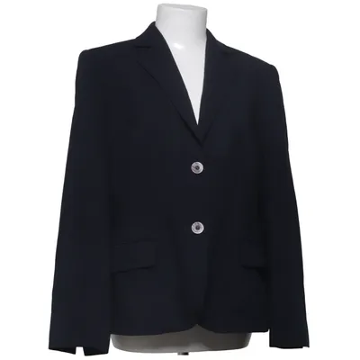 Kavaj (Blå) från Basler Viskos, Ull