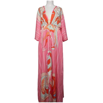 Maxi dress (Pink, Orange, Multicolored) from Sheilay