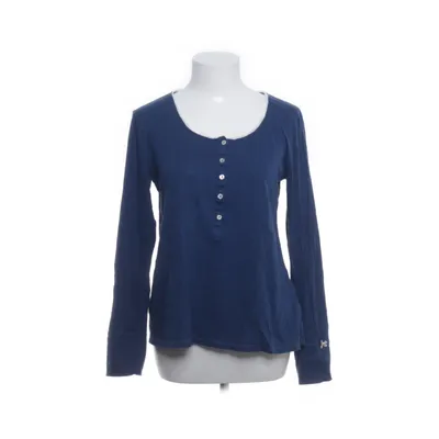 Henley shirt (Blauw, Wit) van Odd Molly Katoen