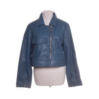 Leather jacket (Blue) from Muubaa