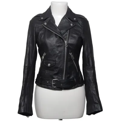 Bikerjakke (Sort) fra Crocker Læder, Polyester