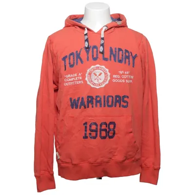 Hoodie (Orange, Blue) from Tokyo Laundry Cotton, Polyester