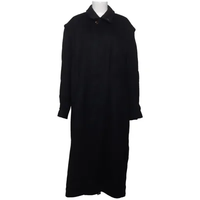 Frakke (Sort) fra Philipp Acetat, Alpacauld, Polyamid, Viscose