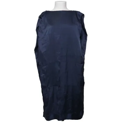 Aftenkjole (Blå) fra Hugo Boss Elastan, Silke