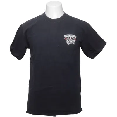 T-shirt (Noir) de Lucky 13 Coton