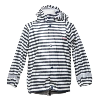Regenjack (Blauw, Wit) van Didriksons 1913 Polyester, Polyurethaan