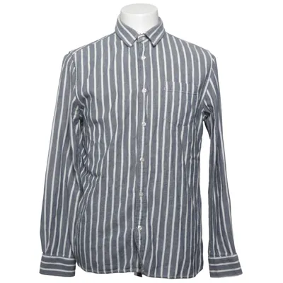 Shirt (Blauw, Wit) van Knowledge Cotton Apparel Katoen