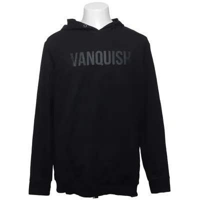 Sweat à capuche (Noir) de Vanquish Coton, Élasthane, Polyester