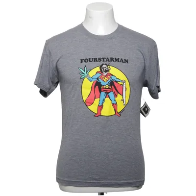 T-shirt (Fourstarman) de Fourstar Coton, Polyester, Viscose