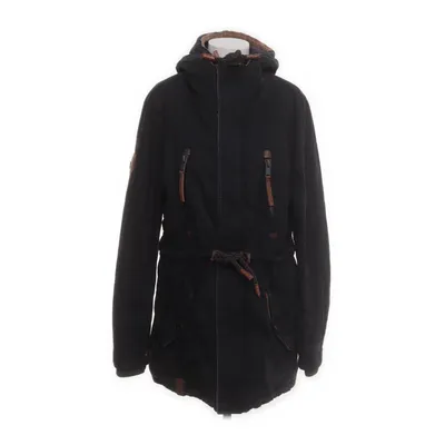 Parka (Sort) fra Naketano Polyester, Bomuld