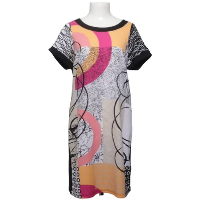 Robe (Noir, Multicolore) de Brandtex Élasthane, Polyester, Viscose