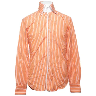 Chemise (Orange, Blanc) de Cavallaro Napoli