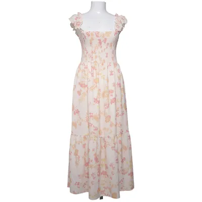 Långklänning (Beige, Flerfärgad) från French Connection Elastan, Polyester