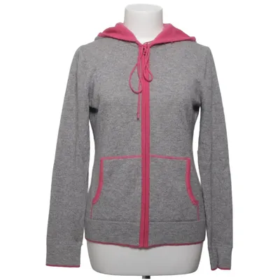 Sweat à capuche (Gris, Rose) de Cassis Cachemire, Laine de mouton