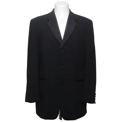 Tuxedo jacket (Black) from Lorenzo Acetate, Viscose, Wool