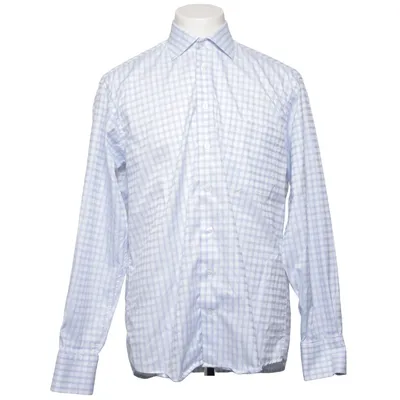 Skjorta (Blå, Vit) från Ernst Alexis Bomull
