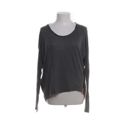 Långärmad t-shirt (Grå, Svart) från Stella Nova Bomull, Polyester