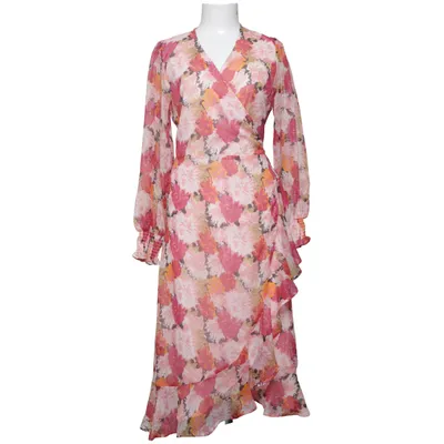 Wrap dress (Pink, Multicolored) from Neo Noir Polyester