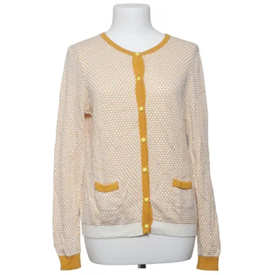 Cardigan (Geel, Wit) van Mademoiselle R Polyamide, Viscose, Wol