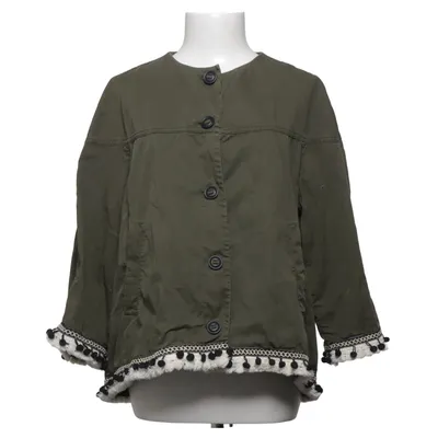 Jacke (Grün) von Zara Basic Baumwolle