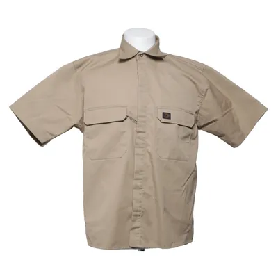 Arbetsskjorta (Beige) från Dunderdon Bomull, Polyester