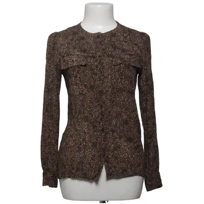 Blouse (Marron, Noir) de Mango Suit