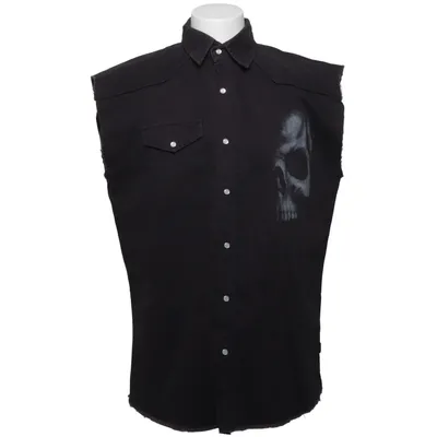 Gilet en jean (Noir) de Spiral Coton