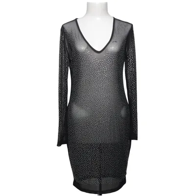 Jurk (Zwart) van CBR Katoen, Polyester