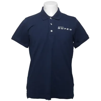 Polo shirt (Blue) from Scania Cotton
